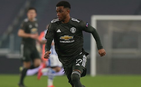 Daniel James choáng ngợp với năng lực của đồng đội trẻ Amad Diallo