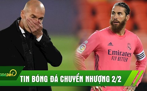 TIN BÓNG ĐÁ CHUYỂN NHƯỢNG 2/2: MU rộng cửa chiêu mộ Ramos; Real tìm người thay Zidane