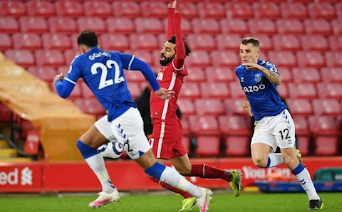 Diễn kịch trước Everton, Mohamed Salah bị chỉ trích dữ dội