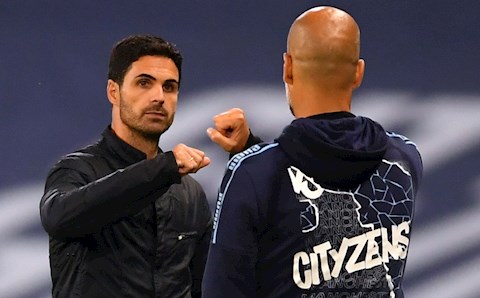 Pep Guardiola phát biểu bất ngờ về nhân viên cũ Mikel Arteta