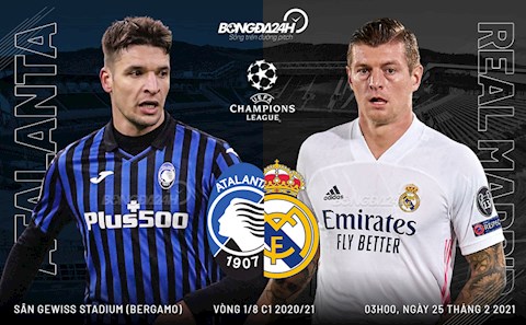 Chơi hơn người, Real Madrid què quặt vất vả đánh bại kẻ thách thức Atalanta