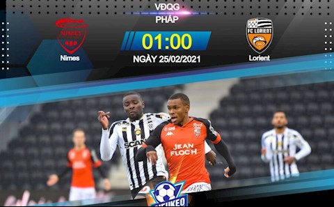 Nhận định bóng đá Nimes vs Lorient 1h00 ngày 25/2 (Ligue 1 2020/21)