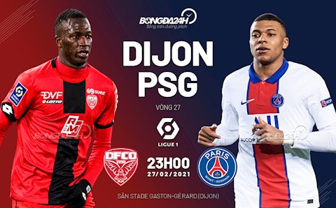 Nhận định bóng đá Dijon vs PSG 23h00 ngày 27/2 (Ligue 1 2020/21)