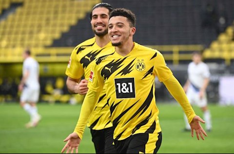 Sancho tỏa sáng thay Haaland, Dortmund chạy đà hoàn hảo trước đại chiến với Bayern