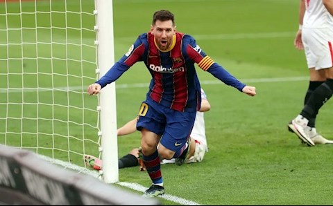 Ngả mũ trước phong độ của Lionel Messi