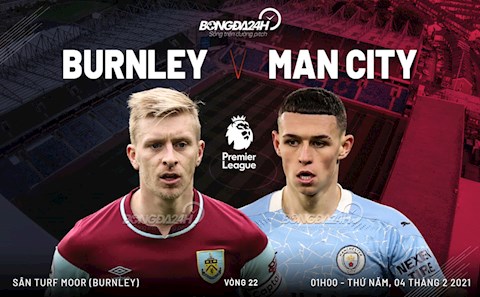 Nhẹ nhàng vượt qua Burnley, Man City vững vàng trên ngôi đầu