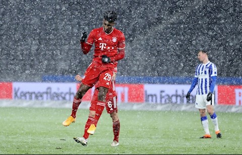 Bayern thắng may Hertha Berlin trước ngày lên đường chinh phục FIFA Club World Cup