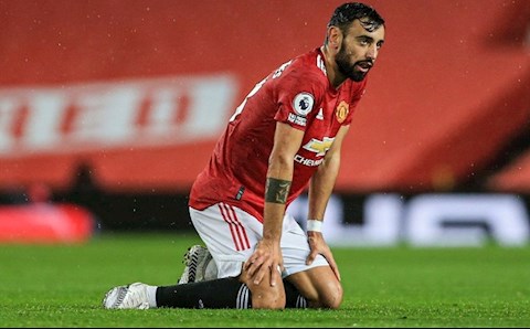Bruno Fernandes gây thất vọng thế nào trong các trận đại chiến?