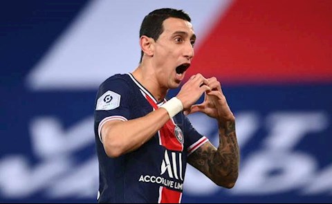 Di Maria gia hạn hợp đồng thêm 1 năm với PSG