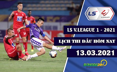 Lịch thi đấu, lịch trực tiếp V.League hôm nay 13/3: Hải Phòng đấu Hà Nội