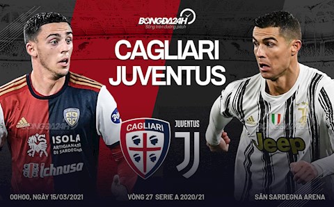 Nhận định bóng đá Cagliari vs Juventus 0h00 ngày 15/3 (Serie A 2020/21)