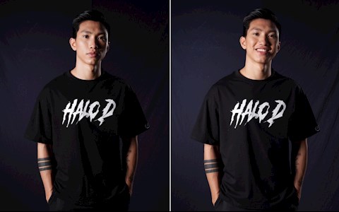 Quên nỗi buồn chấn thương, Văn Hậu tập tành làm mẫu ảnh
