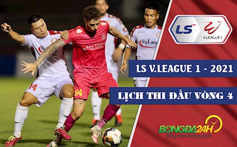 Lịch thi đấu và trực tiếp V.League 2021 vòng 4: Derby Tp. Hồ Chí Minh