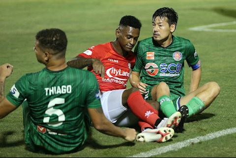 Video tổng hợp: TPHCM 1-0 Sài Gòn (Vòng 4 V-League 2021)