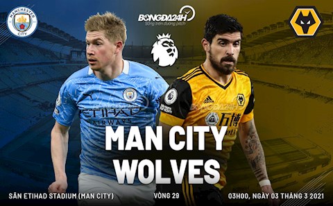 Nhận định Man City vs Wolves (03h00 ngày 3/3): Đừng đùa với Bầy sói