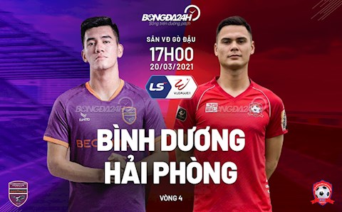 Nhận định bóng đá Bình Dương vs Hải Phòng 17h00 ngày 20/3 (V-League 2021)