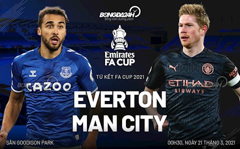 Vượt ải Everton đầy bản lĩnh, Man City ghi danh vào bán kết FA Cup