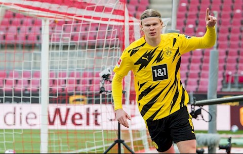 Haaland lập kỷ lục cá nhân, Dortmund vẫn chỉ hòa kịch tính