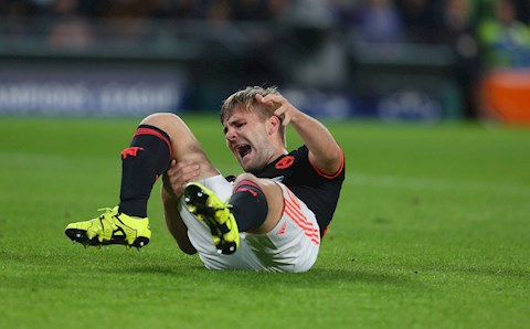 Chấn thương kinh hoàng của Hùng Dũng giống hệt Luke Shaw