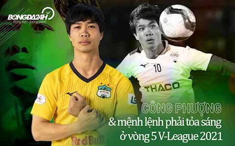Nguyễn Công Phượng và mệnh lệnh ghi bàn ở vòng 5 V-League 2021