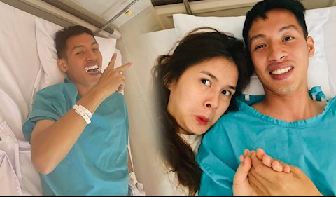 Bật cười trước hình ảnh mới nhất của Đỗ Hùng Dũng bên cạnh vợ