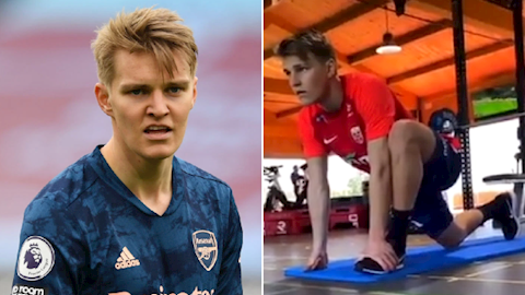 HLV ĐT Na Uy cập nhận tình hình chấn thương của Martin Odegaard