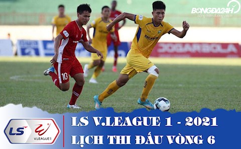 Lịch thi đấu và trực tiếp V.League 2021 vòng 6: Tăng tốc và tăng nhiệt!