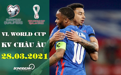 Lịch thi đấu VL World Cup 2022 KV châu Âu đêm nay 28/3: Albania vs Anh; Romania vs Đức