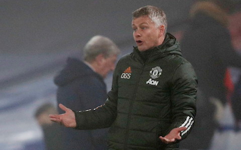 Solskjaer thất vọng tột cùng khi chia điểm với Palace