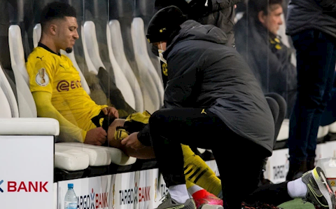 Sau Haaland, Dortmund nhận thêm tin sốc từ Jadon Sancho