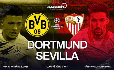 Nhận định bóng đá Dortmund vs Sevilla 3h00 ngày 10/3 (Champions League 2020/21)