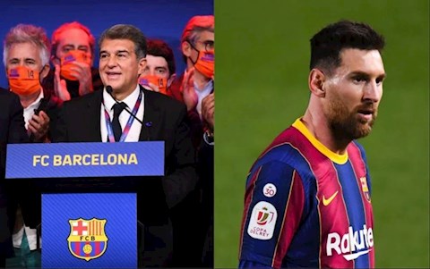 VIDEO: Lời hứa tiên quyết của chủ tịch Barca Joan Laporta - Giữ Messi ở lại!