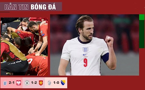 TIN BÓNG ĐÁ 1/4: Anh thắng nhọc Ba Lan, Đức thua sốc đội vô danh