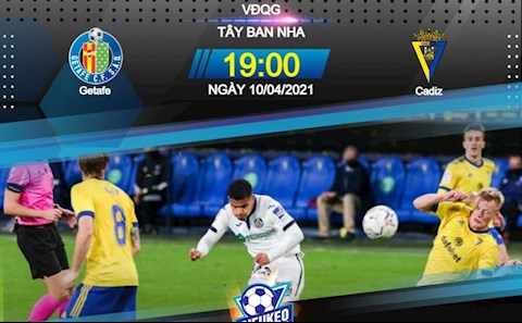 Nhận định bóng đá Getafe vs Cadiz 19h00 ngày 10/4 (La Liga 2020/21)