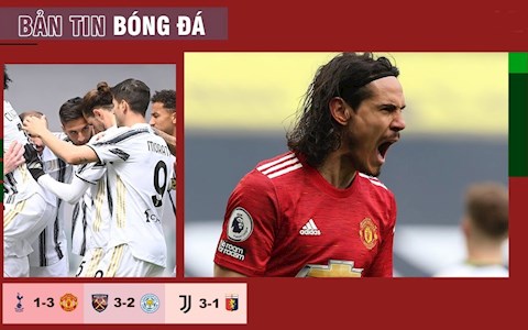 TIN BÓNG ĐÁ 12/4: Man United ngược dòng ngoạn mục; Juve tiếp tục bám đuổi Inter