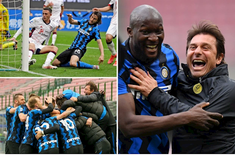 Xúc động với khoảnh khắc Antonio Conte ăn mừng như một đứa trẻ