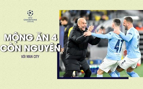 Điểm nhấn Dortmund 1-2 Man City: Mộng ăn 4 còn nguyên