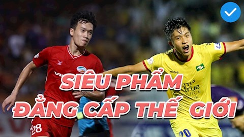 VIDEO: Dàn tuyển thủ quốc gia thống trị danh sách Bàn thắng đẹp vòng 9 V-League 2021