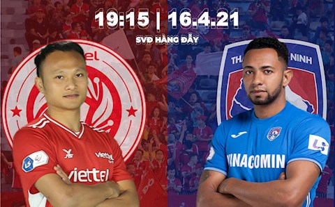 Kết quả - Bảng xếp hạng V.League 2021 hôm nay 16/4: Ting ting rồi có thắng được Viettel?!