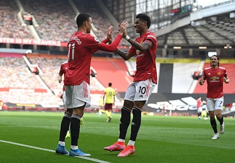 MU vượt cả mùa trước về số trận thắng, Mason Greenwood tốt nhất châu Âu