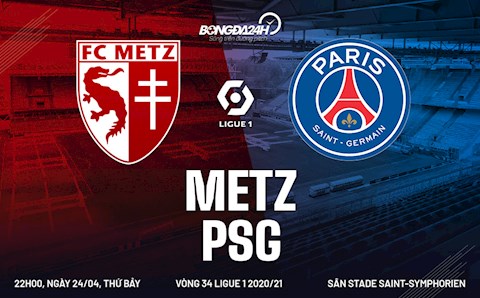 Nhận định bóng đá Metz vs PSG 22h00 ngày 24/4 (Ligue 1 2020/21)