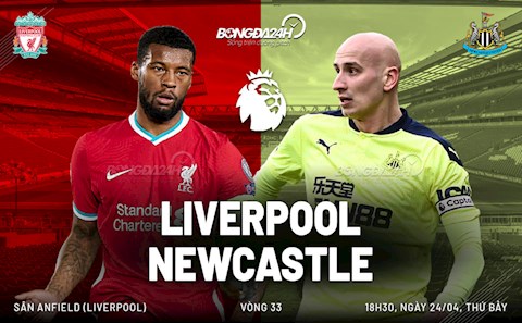 Nhận định Liverpool vs Newcastle (18h30 ngày 24/4): Đánh chiếm Top 4