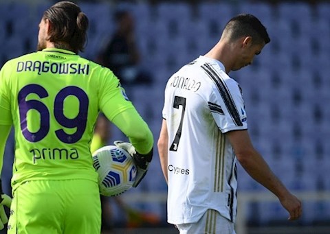 Ronaldo lại tịt ngòi, Juventus chính thức đầu hàng trong cuộc đua vô địch