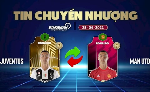 TIN CHUYỂN NHƯỢNG 25/4: Ronaldo muốn quay lại MU