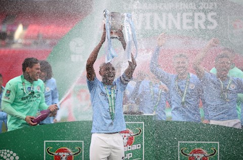 Lễ ăn mừng danh hiệu League Cup đặc biệt của Man City