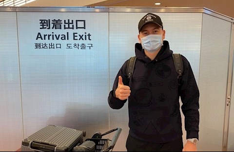 Thủ môn Đặng Văn Lâm đã có mặt tại Nhật Bản