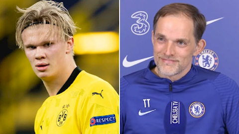HLV Tuchel nói gì về khả năng Haaland hoặc Aguero tới Chelsea?