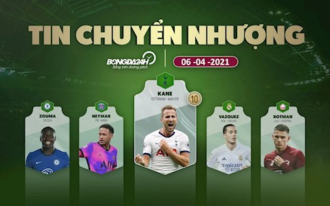 TIN CHUYỂN NHƯỢNG 6/4: Barca muốn chiêu mộ Neymar với giá 0 đồng; Kane được khuyên cập bến MU