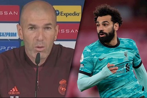 HLV Zidane lên tiếng về khả năng Real chiêu mộ Mohamed Salah