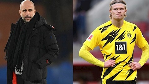 Pep lên tiếng về khả năng Man City chiêu mộ Haaland